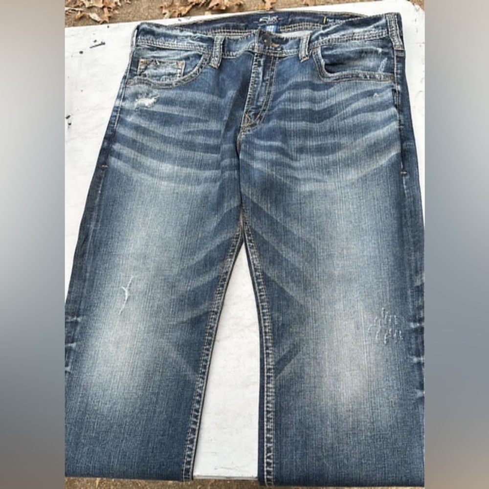 Men's Silver jeans. Size 38/32